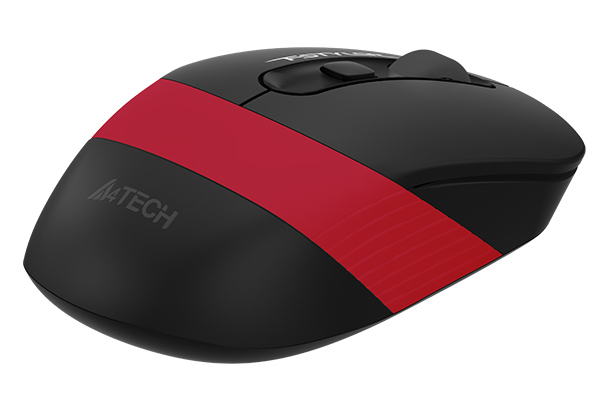 MOUSE A4tech, gaming, wireless, 2.4GHz, optic, 2000 dpi, butoane/scroll 4/1, buton selectare viteza, negru / rosu, "FG10 Red" (include TV 0.18lei) thumb