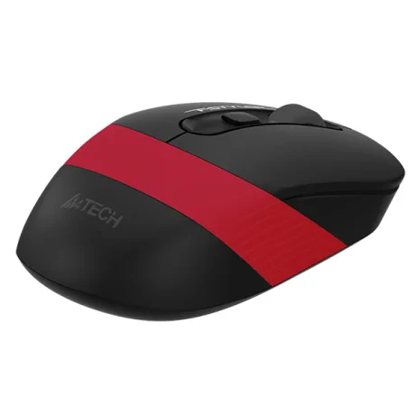 MOUSE A4tech, gaming, wireless, 2.4GHz, optic, 2000 dpi, butoane/scroll 4/1, buton selectare viteza, negru / rosu, &quot;FG10 Red&quot; (include TV 0.18lei)