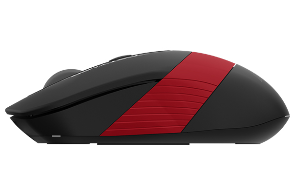 MOUSE A4tech, gaming, wireless, 2.4GHz, optic, 2000 dpi, butoane/scroll 4/1, buton selectare viteza, negru / rosu, "FG10 Red" (include TV 0.18lei) thumb