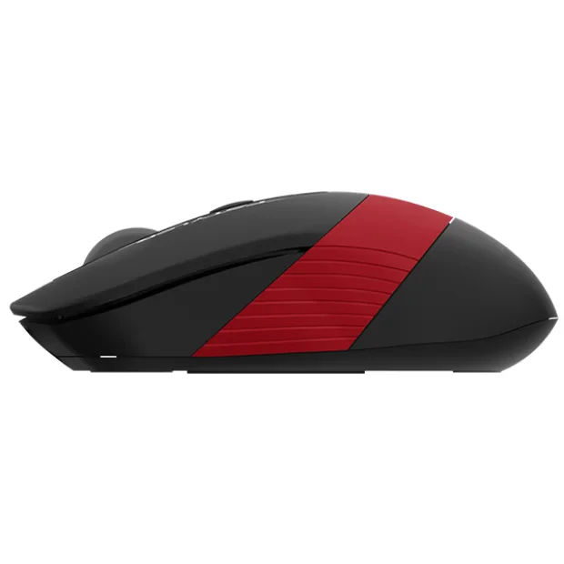 MOUSE A4tech, gaming, wireless, 2.4GHz, optic, 2000 dpi, butoane/scroll 4/1, buton selectare viteza, negru / rosu, &quot;FG10 Red&quot; (include TV 0.18lei)