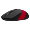 MOUSE A4tech, gaming, wireless, 2.4GHz, optic, 2000 dpi, butoane/scroll 4/1, buton selectare viteza, negru / rosu, &quot;FG10 Red&quot; (include TV 0.18lei)