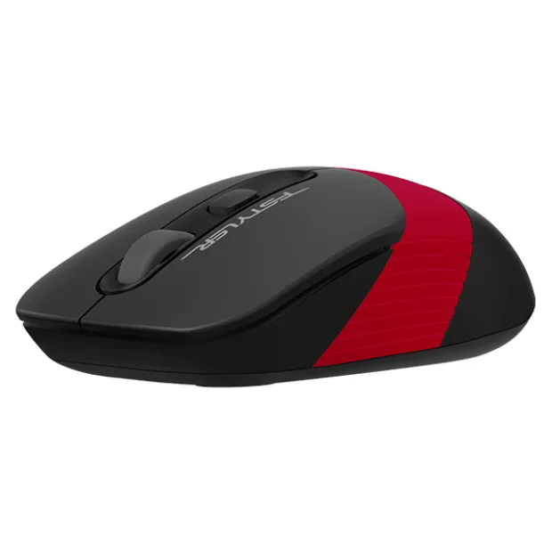 MOUSE A4tech, gaming, wireless, 2.4GHz, optic, 2000 dpi, butoane/scroll 4/1, buton selectare viteza, negru / rosu, &quot;FG10 Red&quot; (include TV 0.18lei)