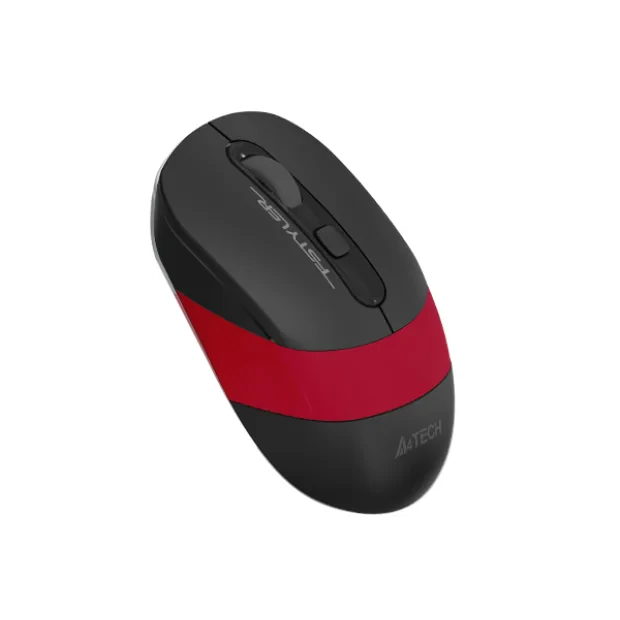 MOUSE A4tech, gaming, wireless, 2.4GHz, optic, 2000 dpi, butoane/scroll 4/1, buton selectare viteza, negru / rosu, &quot;FG10 Red&quot; (include TV 0.18lei)