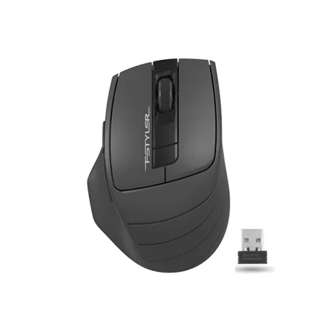 MOUSE A4tech, gaming, wireless, 2.4GHz, optic, 2000 dpi, butoane/scroll 6/1, buton selectare viteza, negru / gri, &quot;FG30 Grey&quot; (include TV 0.18lei)