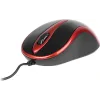 MOUSE A4tech, &quot;N 350&quot;, PC sau NB, cu fir, USB, optic, 1000 dpi, butoane/scroll 3/1, , negru / rosu, &quot;N-350-2&quot; (include TV 0.18lei)