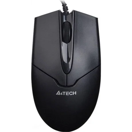 MOUSE A4tech, PC sau NB, cu fir, USB, optic, 1000 dpi, butoane/scroll 3/1, , negru, &quot;OP-550NU-1&quot; (include TV 0.18lei)