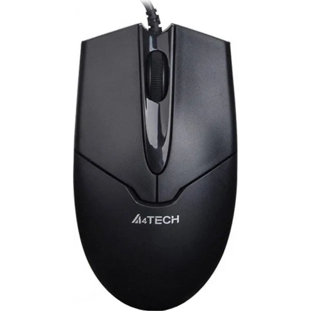 MOUSE A4tech, PC sau NB, cu fir, USB, optic, 1000 dpi, butoane/scroll 3/1, , negru, &quot;OP-550NU-1&quot; (include TV 0.18lei)