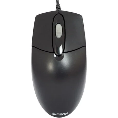 MOUSE A4tech, PC sau NB, cu fir, USB, optic, 1000 dpi, butoane/scroll 3/1, , negru, "OP-720-B-UP" (include TV 0.18lei)