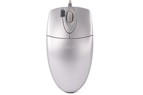 MOUSE A4tech, PC sau NB, cu fir, USB, optic, 1000 dpi, butoane/scroll 4/1, buton selectare viteza, gri, "OP-620D-SL" (include TV 0.18lei) thumb