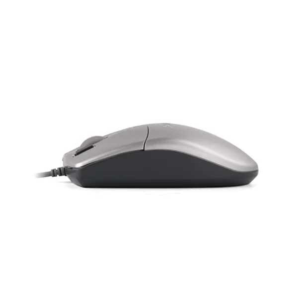 MOUSE A4tech, PC sau NB, cu fir, USB, optic, 1000 dpi, butoane/scroll 4/1, buton selectare viteza, gri, &quot;OP-620D-SL&quot; (include TV 0.18lei)