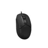 MOUSE A4tech, PC sau NB, cu fir, USB, optic, 1600 dpi, butoane/scroll 3/1, , negru, &quot;FM12 Black&quot; (include TV 0.18lei)