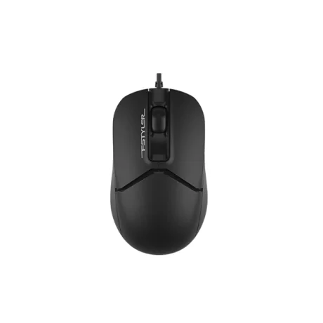 MOUSE A4tech, PC sau NB, cu fir, USB, optic, 1600 dpi, butoane/scroll 3/1, , negru, &quot;FM12 Black&quot; (include TV 0.18lei)