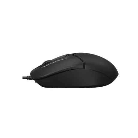 MOUSE A4tech, PC sau NB, cu fir, USB, optic, 1600 dpi, butoane/scroll 3/1, , negru, &quot;FM12 Black&quot; (include TV 0.18lei)