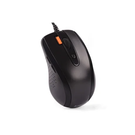 MOUSE A4tech, PC sau NB, cu fir, USB, optic, 1600 dpi, butoane/scroll 7/1, buton selectare viteza, negru, &quot;N-70FX-BK&quot; (include TV 0.18lei)