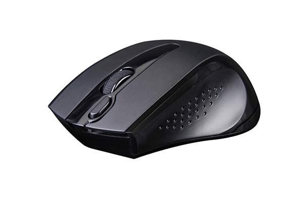 MOUSE A4tech, PC sau NB, wireless, 2.4GHz, optic, 1000 dpi, butoane/scroll 3/1, silent click, negru, "G9-500FS-BK" (include TV 0.18lei) thumb