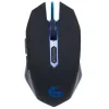 MOUSE GEMBIRD, gaming, cu fir, USB, optic, 2400 dpi, butoane/scroll 6/1, iluminare, negru / albastru, &quot;MUSG-001-B&quot; (include TV 0.18lei)