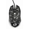 MOUSE GEMBIRD, gaming, cu fir, USB, optic, 3600 dpi, butoane/scroll 6/1, iluminare, cablu 1.5m, negru, &quot;MUS-6B-GRAFIX-01&quot; (include TV 0.18lei)