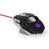 MOUSE GEMBIRD, gaming, cu fir, USB, optic, 4000 dpi, butoane/scroll 7/1, iluminare, butoane programabile, negru / gri, &quot;MUSG-05&quot; (include TV 0.18lei)