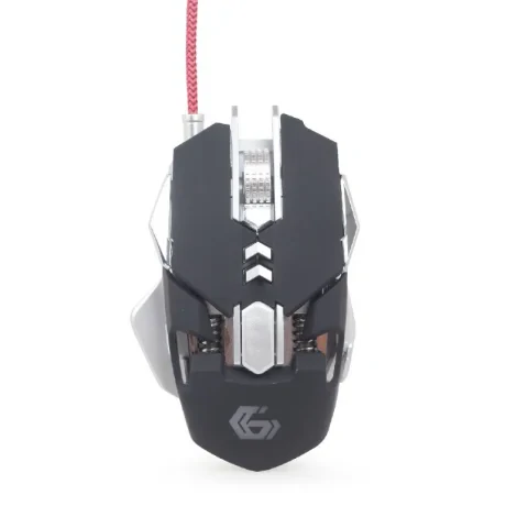 MOUSE GEMBIRD, gaming, cu fir, USB, optic, 4000 dpi, butoane/scroll 7/1, iluminare, butoane programabile, negru / gri, &quot;MUSG-05&quot; (include TV 0.18lei)