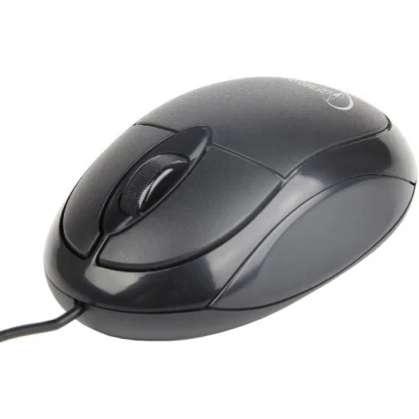 MOUSE GEMBIRD, PC sau NB, cu fir, USB, optic, 1000 dpi, butoane/scroll 3/1, , negru, &quot;MUS-U-01&quot; (include TV 0.18lei)
