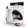 MOUSE GEMBIRD, PC sau NB, cu fir, USB, optic, 3200 dpi, butoane/scroll 6/1, ergonomic, cablu 1.35m, negru, &quot;MUS-ERGO-03&quot; (include TV 0.18lei)
