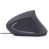 MOUSE GEMBIRD, PC sau NB, cu fir, USB, optic, 3200 dpi, butoane/scroll 6/1, ergonomic, cablu 1.35m, negru, &quot;MUS-ERGO-03&quot; (include TV 0.18lei)