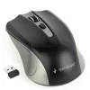 MOUSE GEMBIRD, PC sau NB, wireless, 2.4GHz, optic, 1600 dpi, butoane/scroll 4/1, , negru / gri, "MUSW-4B-04-GB" (include TV 0.18lei)
