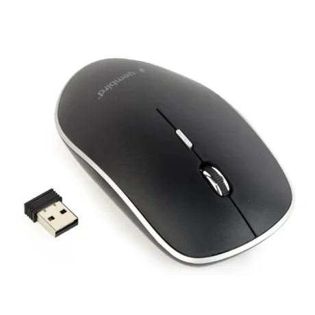 MOUSE GEMBIRD, PC sau NB, wireless, 2.4GHz, optic, 1600 dpi, butoane/scroll 4/1, , negru, &quot;MUSW-4B-01&quot; (include TV 0.18lei)