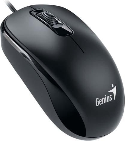 MOUSE Genius, "DX-110", PC sau NB, cu fir, USB, optic, 1000 dpi, butoane/scroll 3/1, , negru, "31010116100" (include TV 0.18lei) thumb