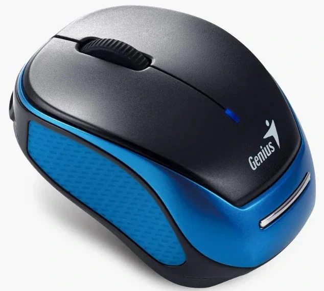 MOUSE Genius, &quot;Micro Traveler 9000R&quot;, PC sau NB, wireless, 2.4GHz, infrarosu, 1200 dpi, butoane/scroll 3/1, , albastru, &quot;31030020400&quot; (include TV 0.18lei)