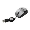 MOUSE Genius, "Micro Traveler V2", PC sau NB, cu fir, USB, optic, 1200 dpi, butoane/scroll 3/1, , gri, "31010125102" (include TV 0.18lei)