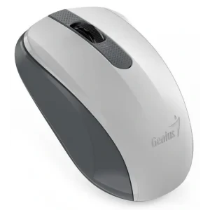 MOUSE Genius, &quot;NX-8008S&quot;, PC sau NB, wireless, 2.4GHz, optic, 1200 dpi, butoane/scroll 3/1, , alb&amp;gri, &quot;31030028403&quot; (include TV 0.18lei)