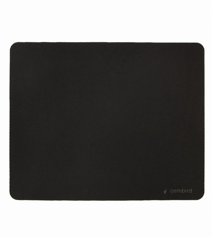 MousePAD GEMBIRD, cauciuc si material textil, 220 x 180 x 3 mm, negru, "MP-S-BK" thumb