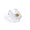 MUFA RJ-11 GEMBIRD pt. cablu telefon, telefon, RJ-11 (T), plastic, 100 buc, &quot;MP-6P4C/100&quot;