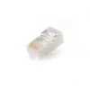 MUFA RJ-45 GEMBIRD pt. cablu FTP, SFTP, Cat5e, RJ-45 (T), ecranat, plastic cu metal, 100 buc, &quot;PLUG5SP/100&quot;