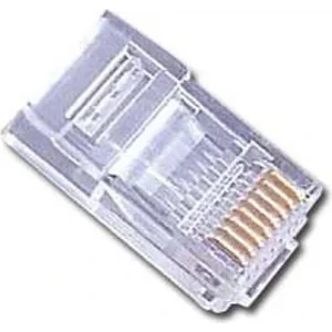 MUFA RJ-45 GEMBIRD pt. cablu UTP, Cat5e, RJ-45 (T), plastic, 10 buc, &quot;PLUG3UP6/10&quot;