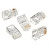 MUFA RJ-45 GEMBIRD pt. cablu UTP, Cat5e, RJ-45 (T), plastic, 100 buc, "LC-8P8C-001/100"