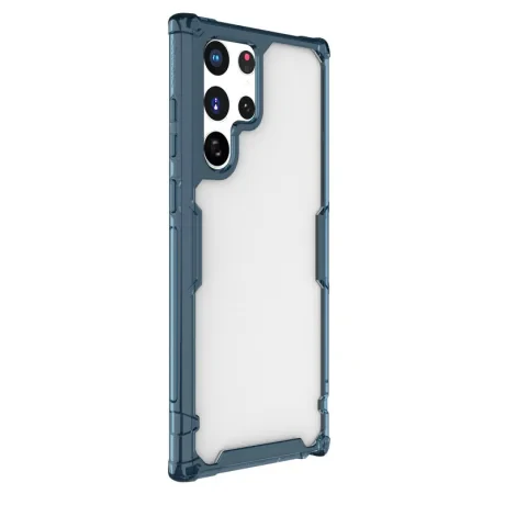 Husa TPU Nillkin Nature Pro pentru Samsung Galaxy S22 Ultra 5G Albastru