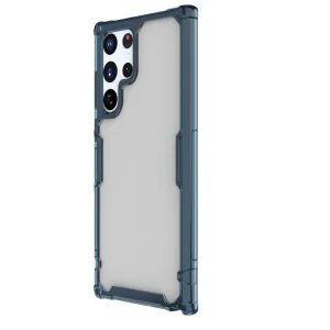 Husa TPU Nillkin Nature Pro pentru Samsung Galaxy S22 Ultra 5G Albastru
