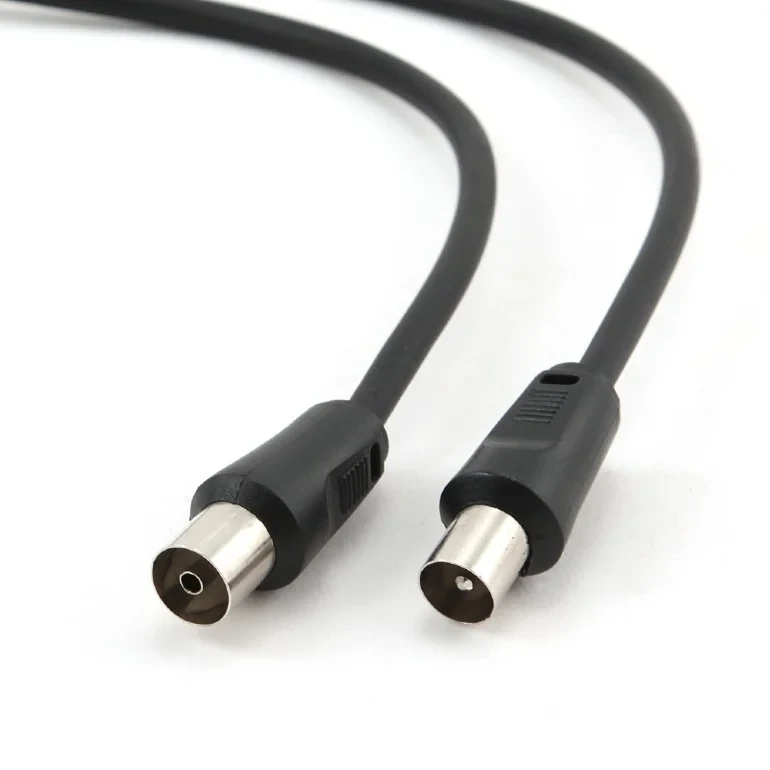 PATCH CORD  COAXIAL GEMBIRD, RG59,  1.8m, male to female, negru &quot;CCV-515&quot;