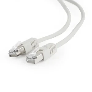 PATCH CORD FTP GEMBIRD Cat5e, cupru-aluminiu, 1 m, gri, AWG26, ecranat &quot;PP22-1M&quot; (include TV 0.06 lei)