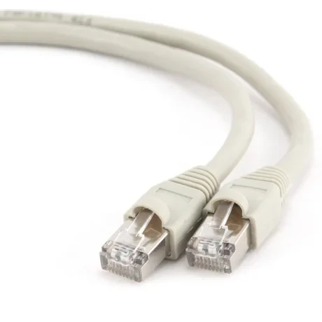PATCH CORD FTP GEMBIRD Cat6, cupru-aluminiu, 0.5 m, gri, AWG26, ecranat &quot;PP6-0.5M&quot; (include TV 0.06 lei)