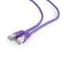 PATCH CORD FTP GEMBIRD Cat6, cupru-aluminiu, 0.5 m, violet, AWG26, ecranat &quot;PP6-0.5M/V&quot; (include TV 0.06 lei)
