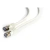 PATCH CORD FTP GEMBIRD Cat6, cupru-aluminiu, 1 m, alb, AWG26, ecranat &quot;PP6-1M/W&quot; (include TV 0.06 lei)