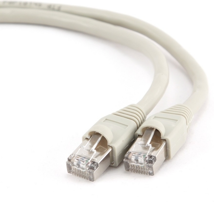 PATCH CORD FTP GEMBIRD Cat6, cupru-aluminiu, 1 m, gri, AWG26, ecranat "PP6-1M" (include TV 0.06 lei) thumb