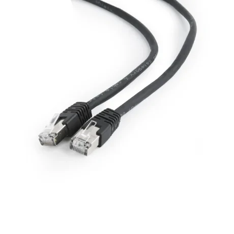 PATCH CORD FTP GEMBIRD Cat6, cupru-aluminiu, 2 m, negru, AWG26, ecranat &quot;PP6-2M/BK&quot; (include TV 0.06 lei)