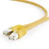 PATCH CORD S/FTP GEMBIRD Cat6a, LSZH, cupru, 0.5 m, galben, AWG27, dublu ecranat &quot;PP6A-LSZHCU-Y-0.5M&quot; (include TV 0.06 lei)