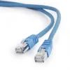 PATCH CORD S/FTP GEMBIRD Cat6a, LSZH, cupru, 1 m, albastru, AWG27, dublu ecranat &quot;PP6A-LSZHCU-B-1M&quot; (include TV 0.06 lei)