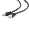 PATCH CORD S/FTP GEMBIRD Cat6a, LSZH, cupru, 2 m, negru, AWG27, dublu ecranat &quot;PP6A-LSZHCU-BK-2M&quot; (include TV 0.06 lei)