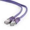 PATCH CORD S/FTP GEMBIRD Cat6a, LSZH, cupru, 2 m, violet, AWG27, dublu ecranat "PP6A-LSZHCU-V-2M" (include TV 0.8lei)